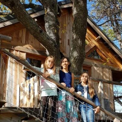 Vie en cabane dans les arbres, Les Insolites du Vercors, St-Paul-les-Monestier - septembre-octobre 2019 La connexion au vivant